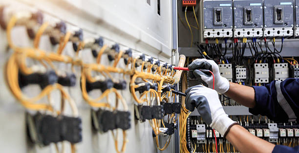 Professional Electrician technician working in Springdale, MD